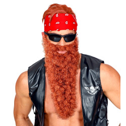 Dlhá červená brada